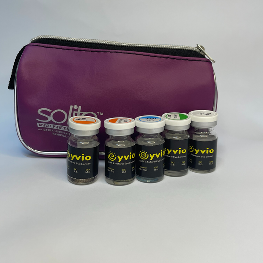 EYVIO Brown Soft & Natural Eye Lenses