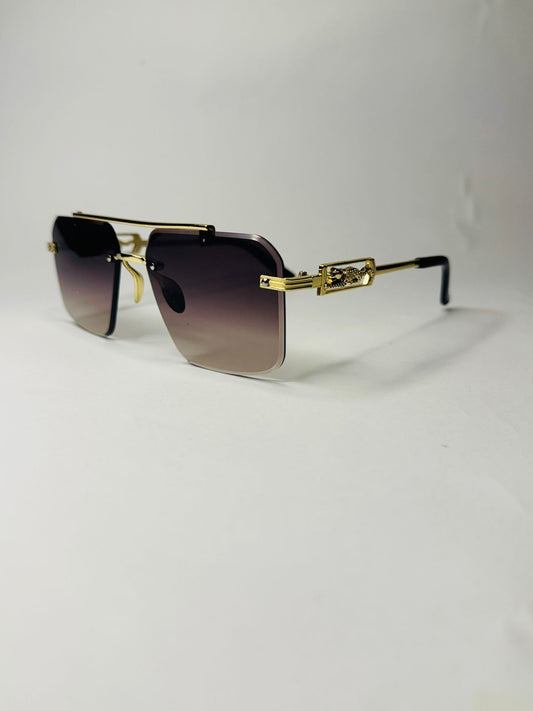 Luxury Rimless Sunglasses for Men & Women